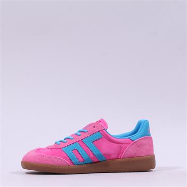 Back 70 Ghost Gumsole Retro Trainer - Magenta